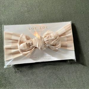 Lou Lou & Company Austin Checkered Knot Headband! NEW in package
